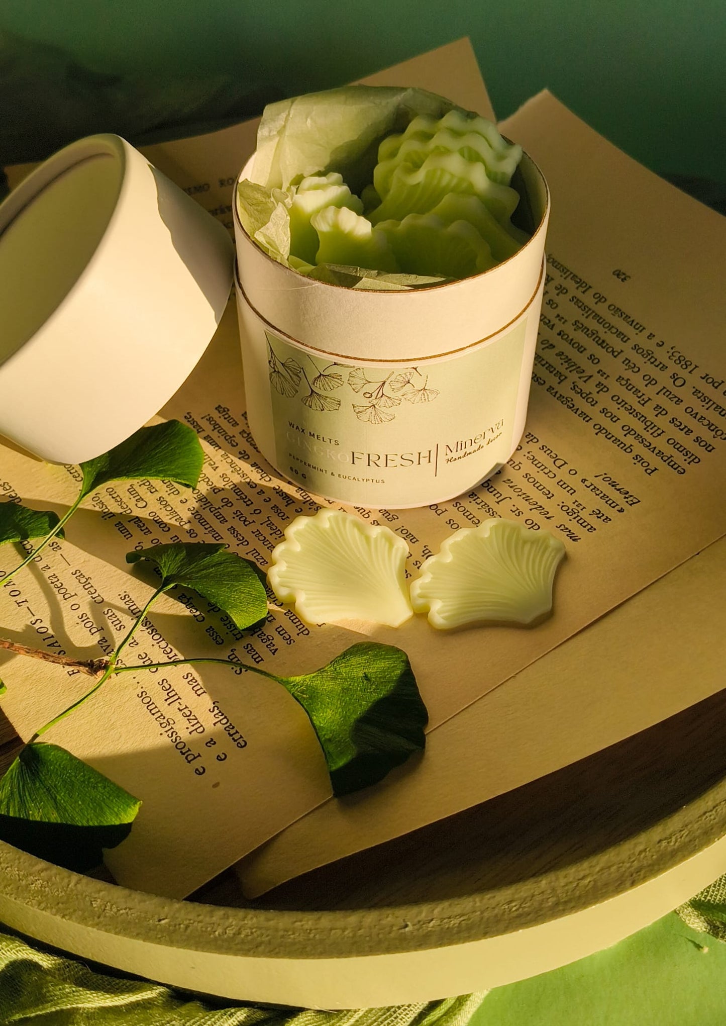 Wax melts Ginkgo Fresh