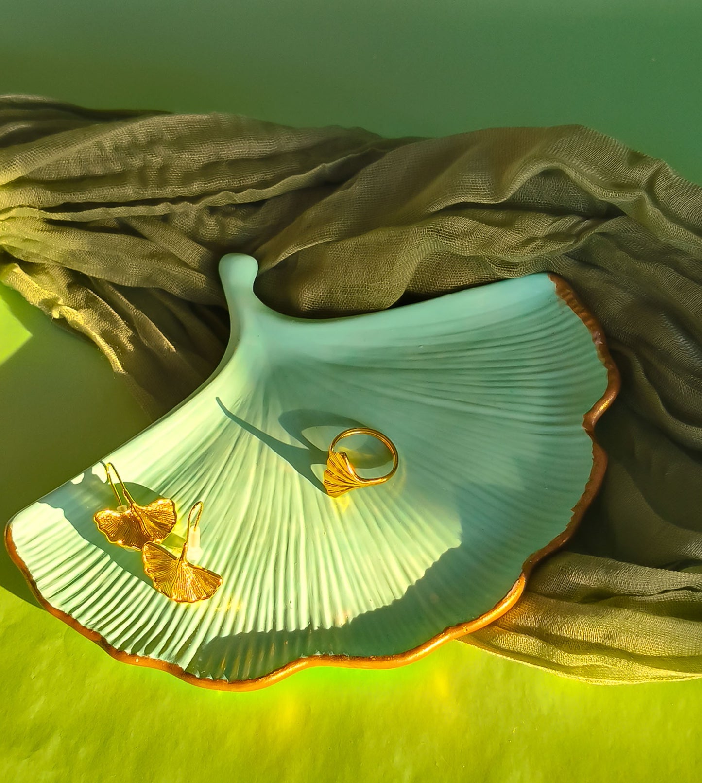 Folha Ginkgo Biloba (Resina ecológica)